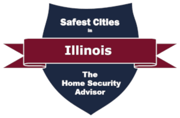 Safest-Cities-in-Illinois Badge