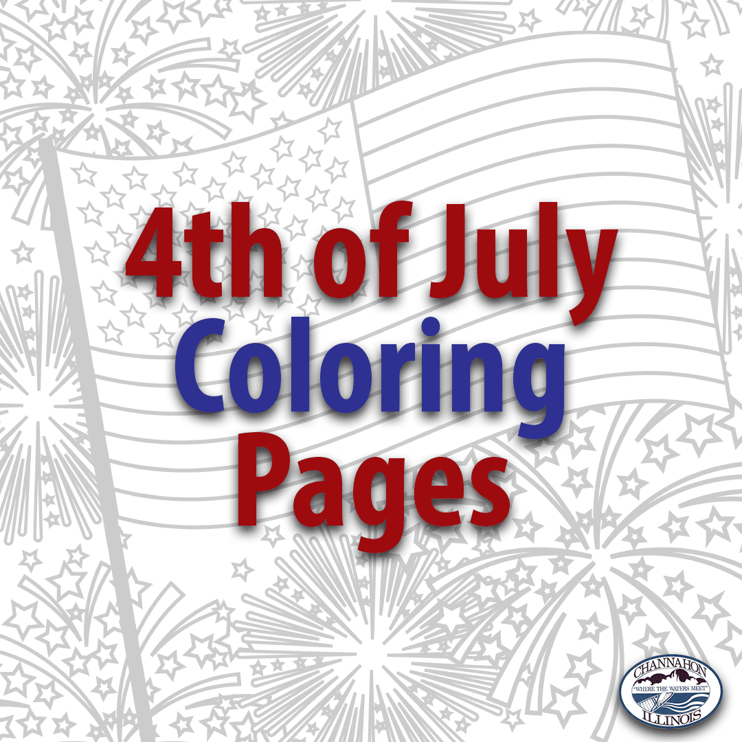 4th of July Coloring Pages News Flash