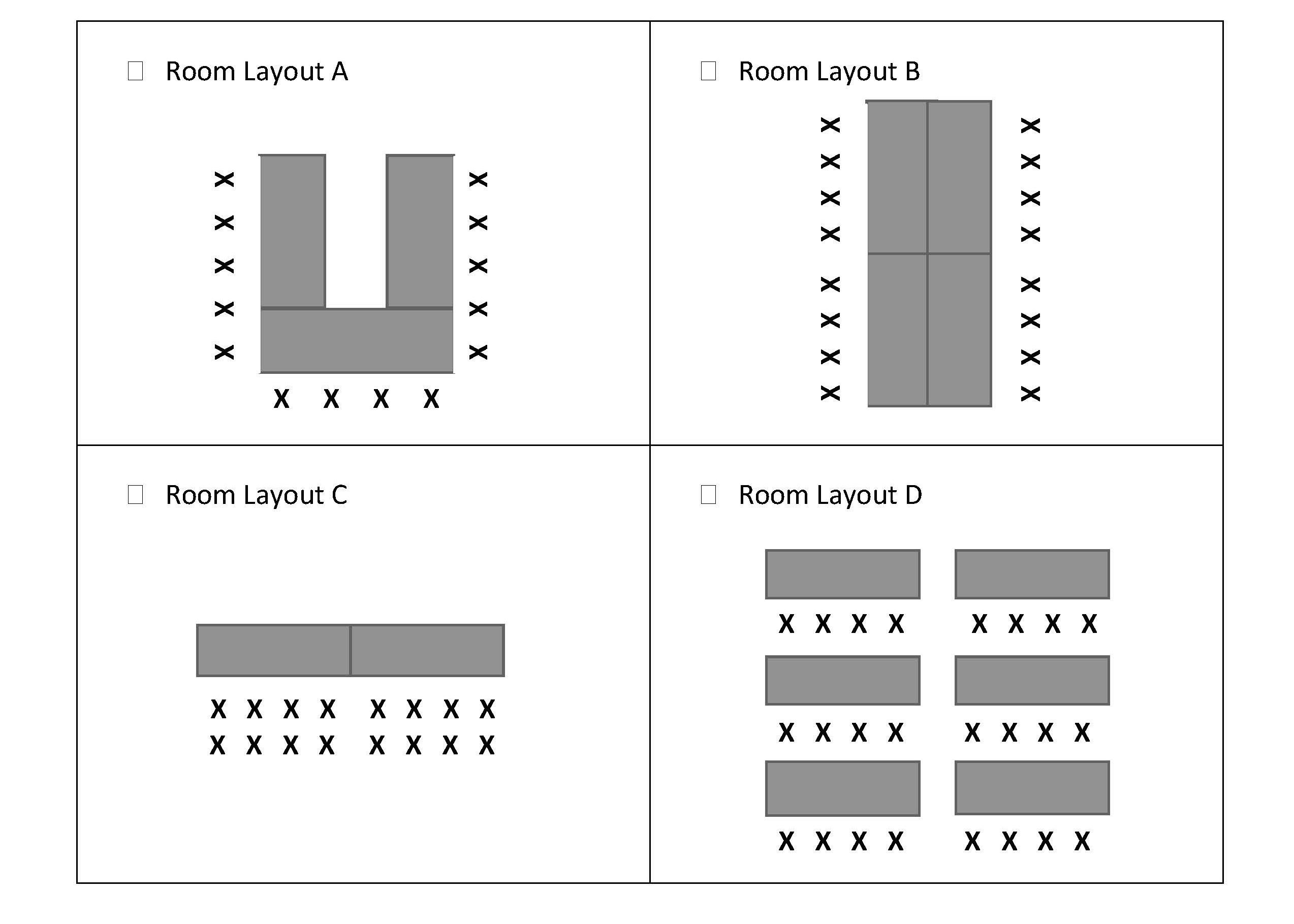 Board Room Layout Options