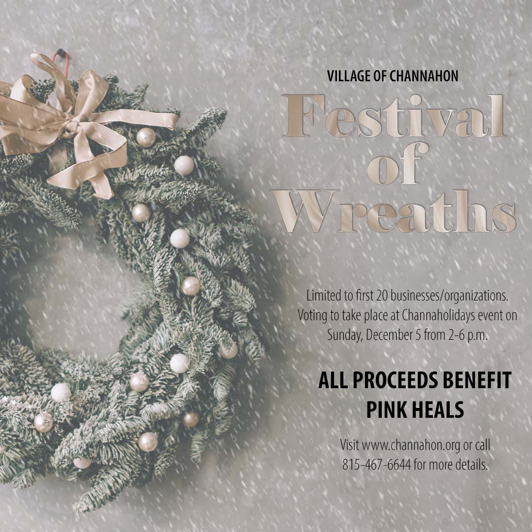 Flyer for 2021 Festival of Wreaths
