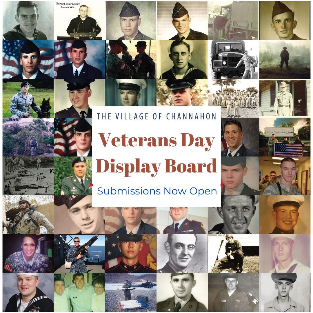 Veterans Day Display Board