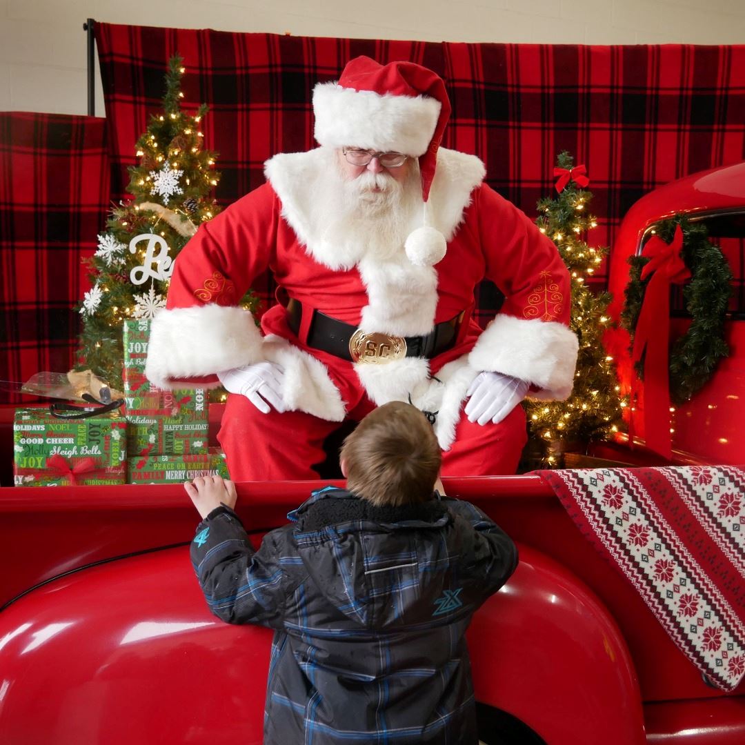 Santa & Child