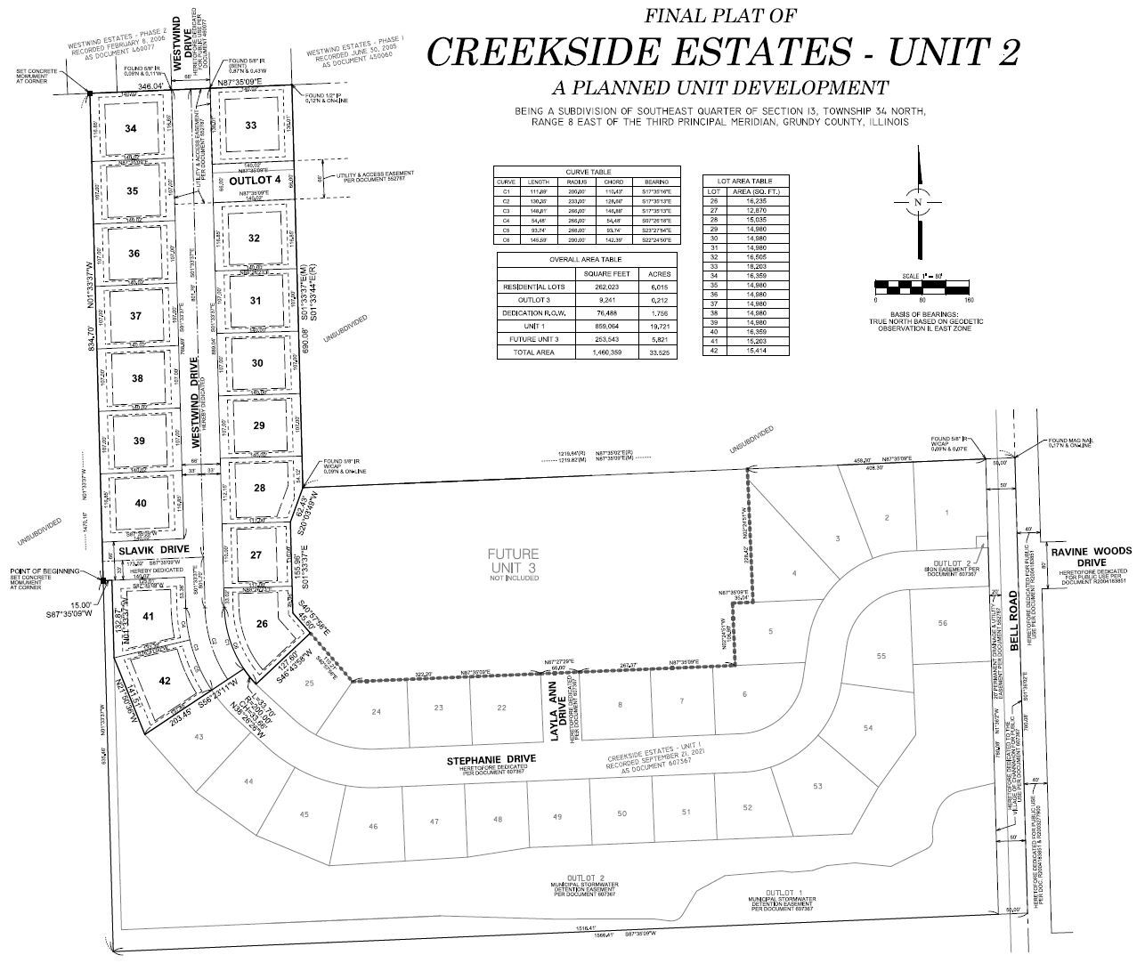 Creekside Estates Unit 2 Plat