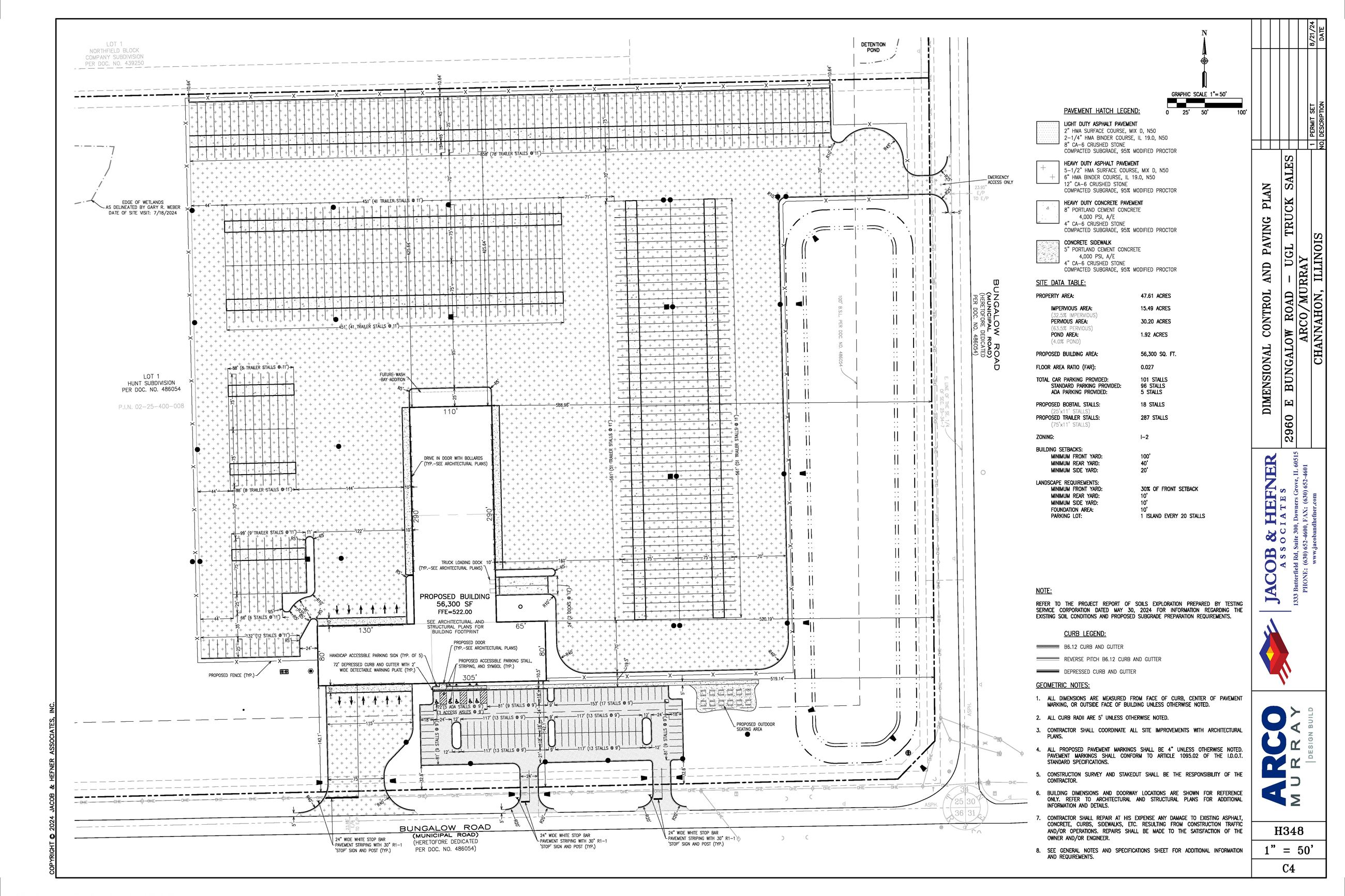 UGL Channahon - site plan phase 1