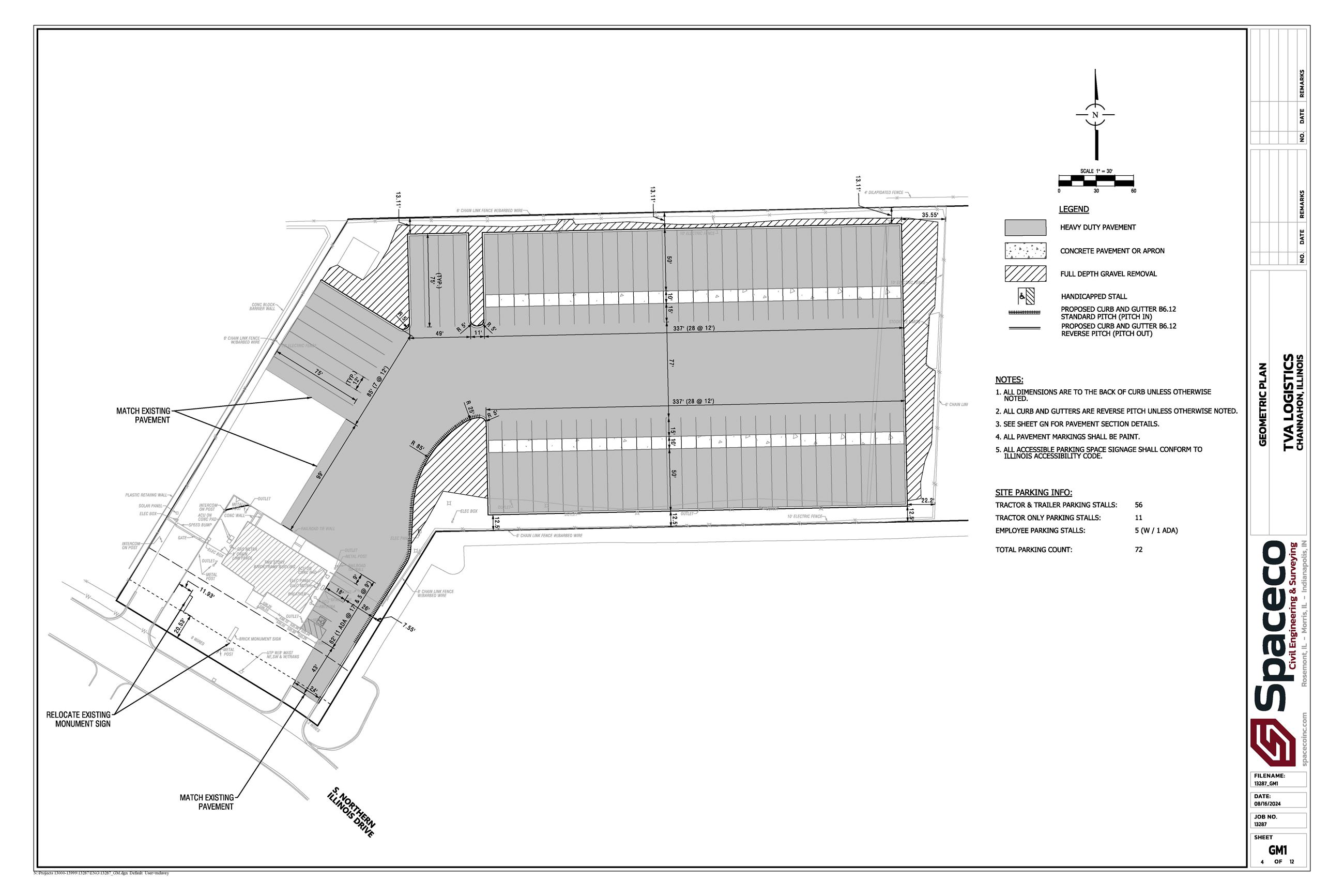 TVA Logistics - Site Plan