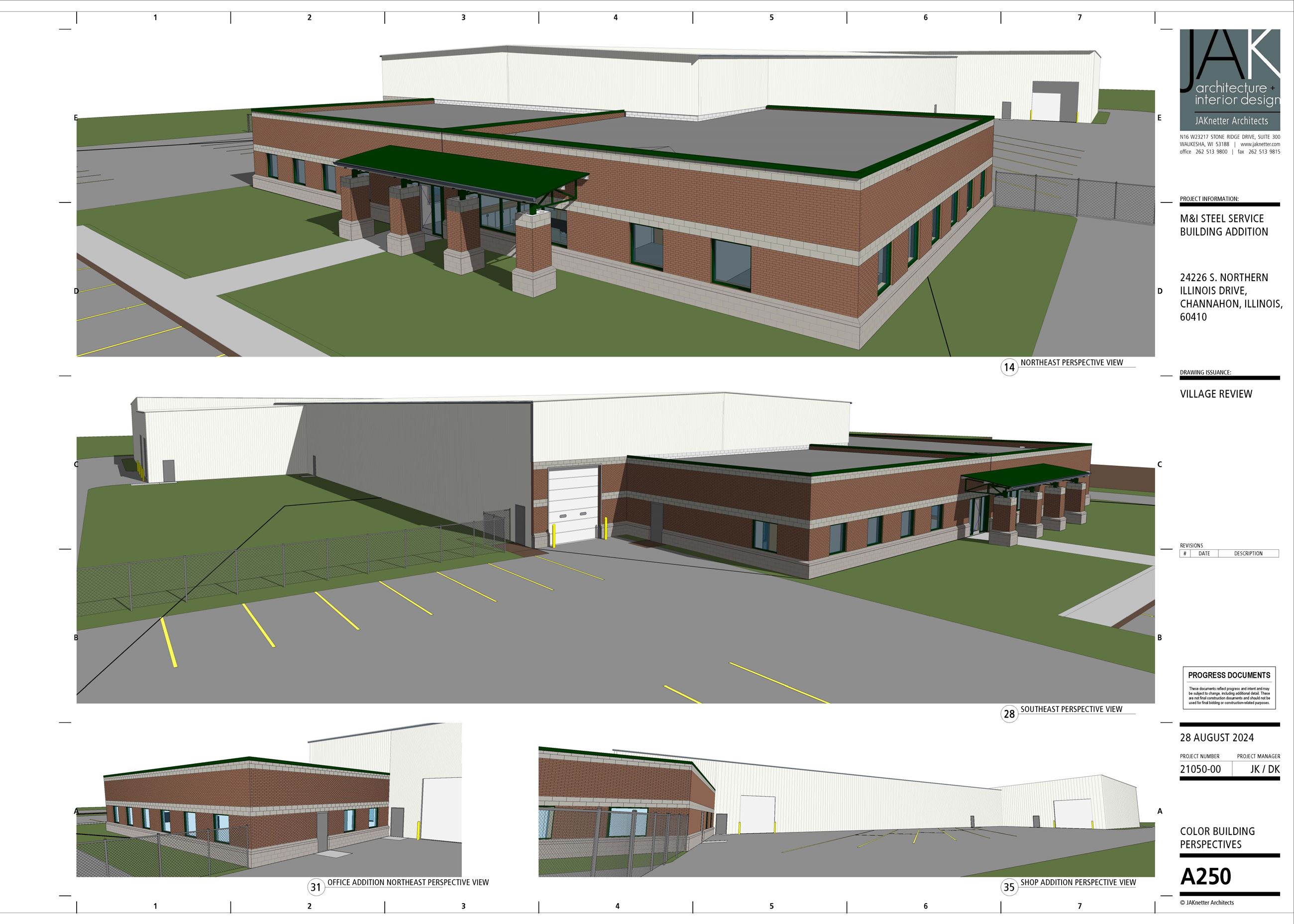 M-I Steel - Elevations