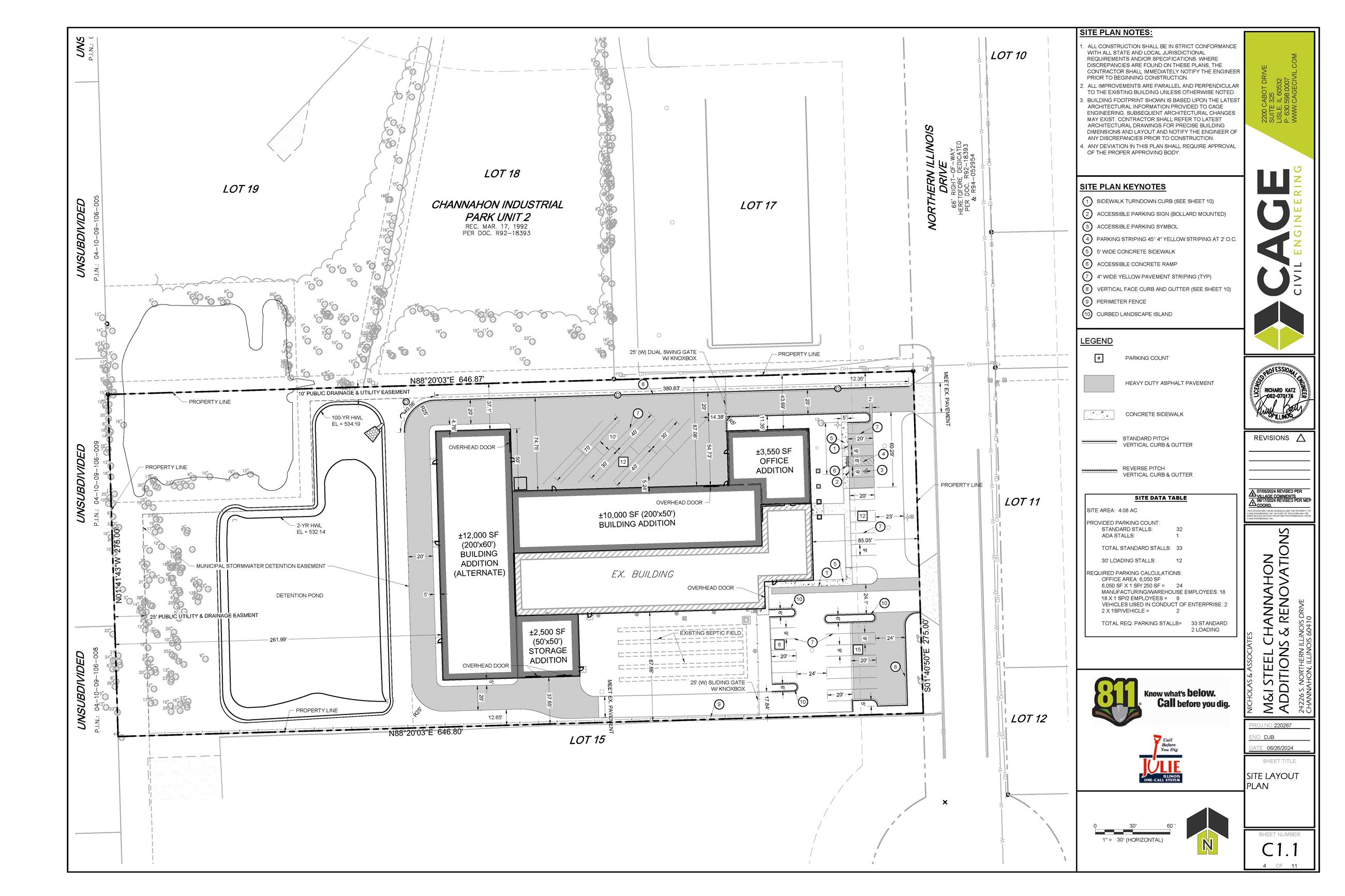 M-I Steel - Site Layout