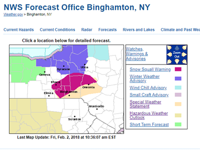 Sample Snow Squall Warning Image