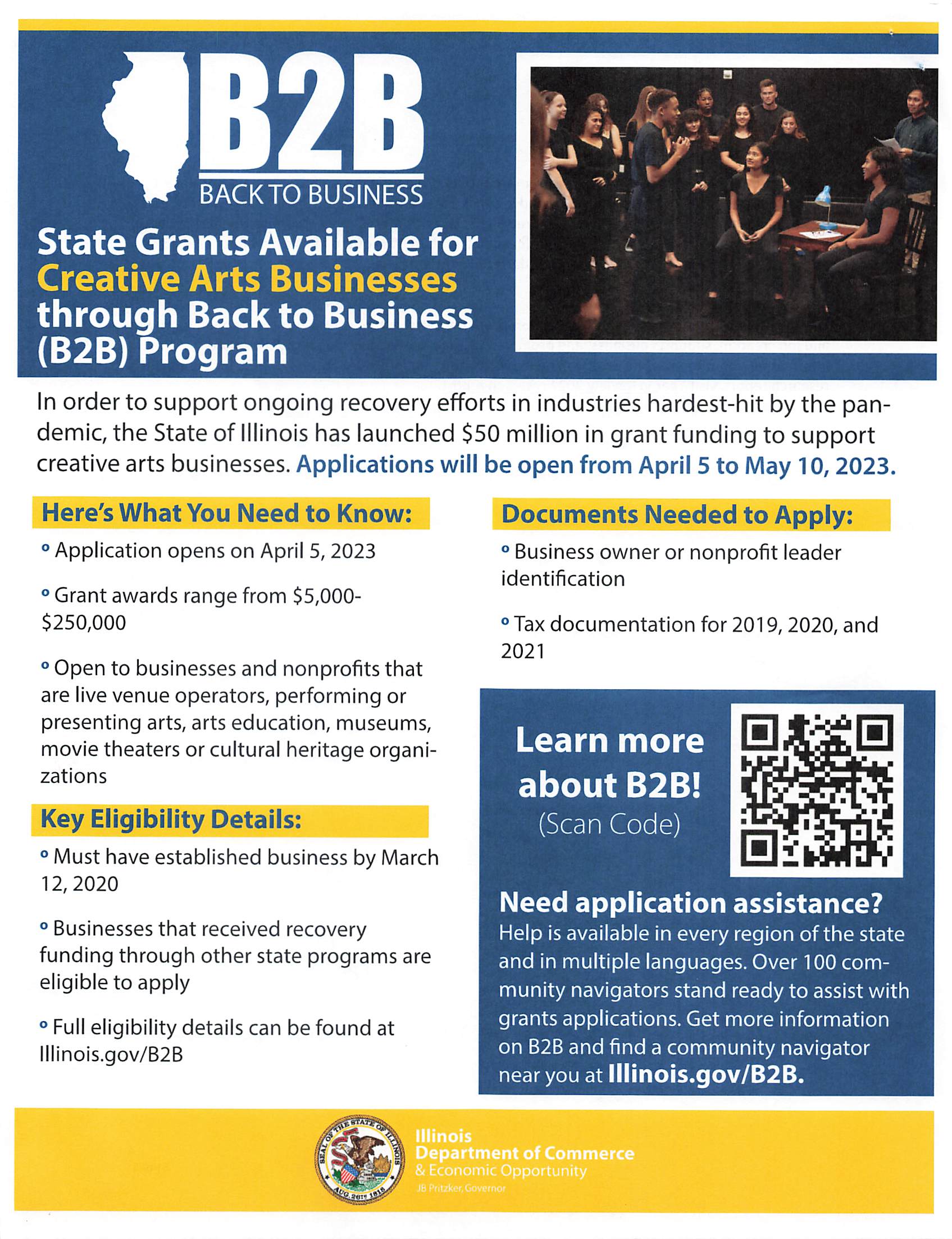 Back to Business Grants Fact Sheet 3